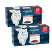 Sparpaket Perle Erlesene Streifen in Sauce Mega-Pack 2x60x85g