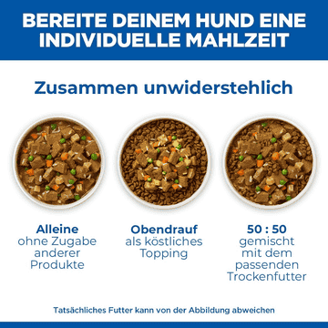 Canine Mature Adult 7+ Delicious Cuisine with chicken & added vegetables Dose