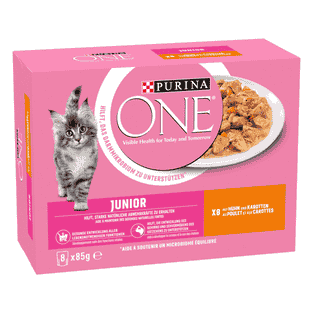 Junior mit Huhn und Karotten - Frischebeutel