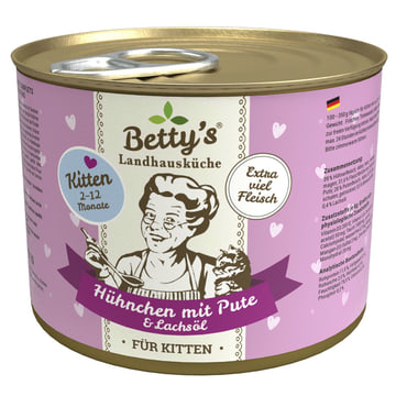 Kitten Hühnchen mit Pute & Lachsöl