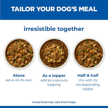 Puppy <1 Delicious Cuisine with chicken & added vegetables can