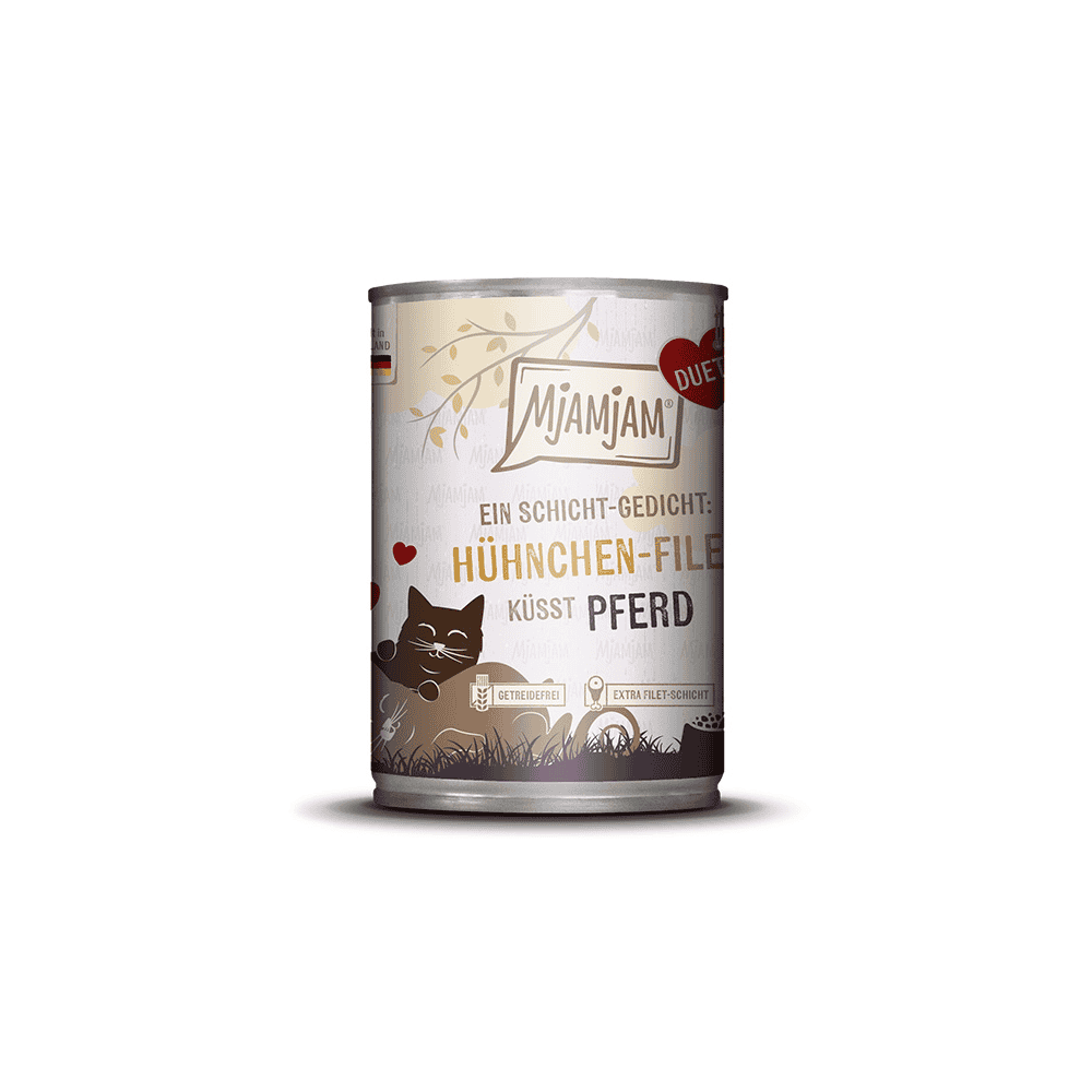 Duett - Hühnchen-Filet küsst Pferd (poulet embrasse un cheval)