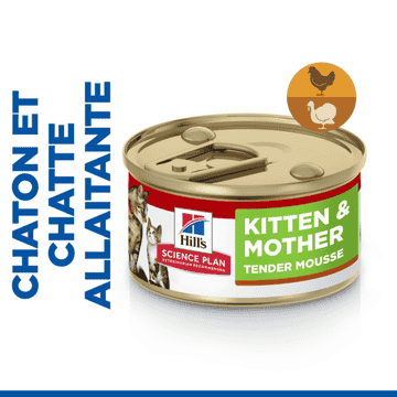 Kitten & Mother Tender Mousse