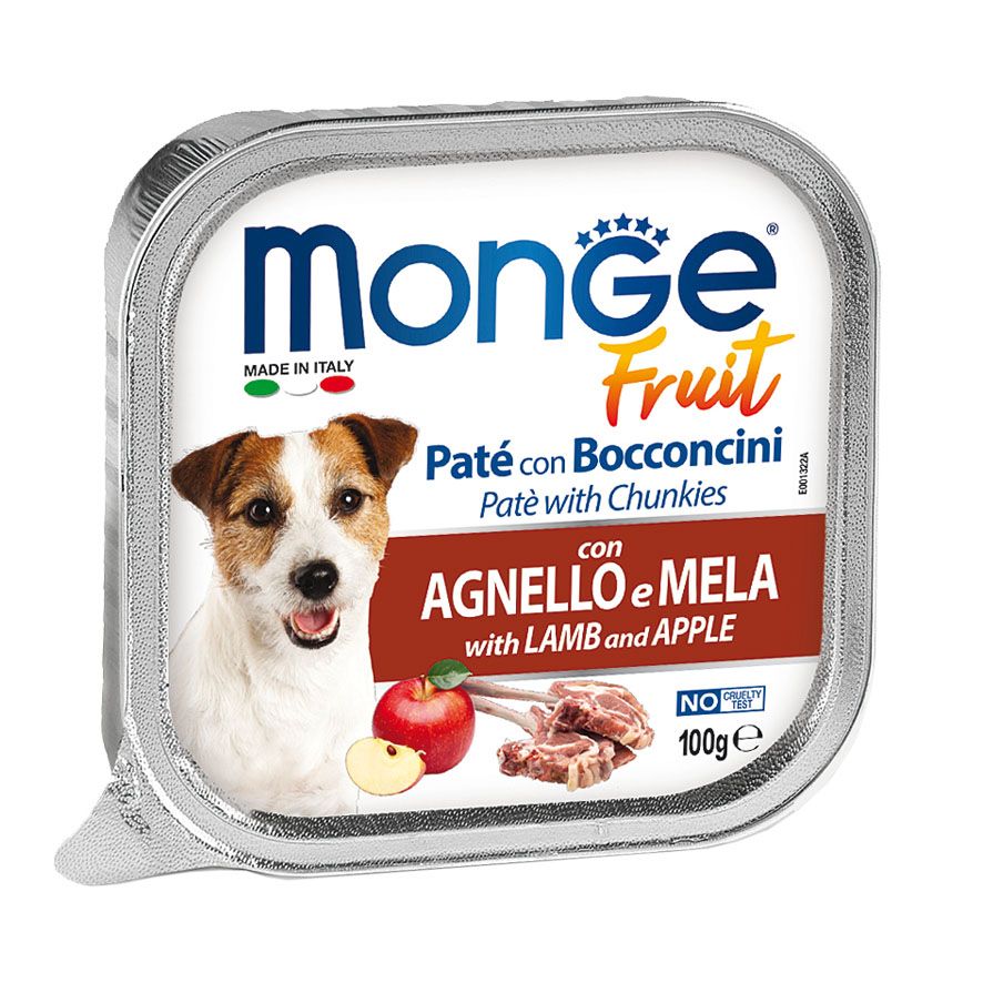 Dog Fruit Paté Agneau aux pommes