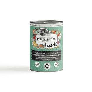 Barf Humide Complete Plus (Barf durable) Insectes, Patates douces, Panais