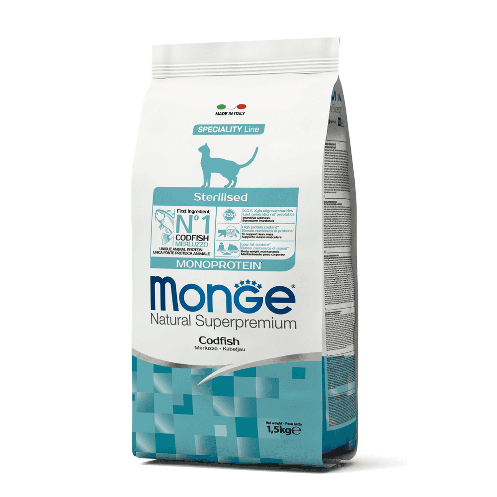Monoprotein Stérilisé Cabillaud