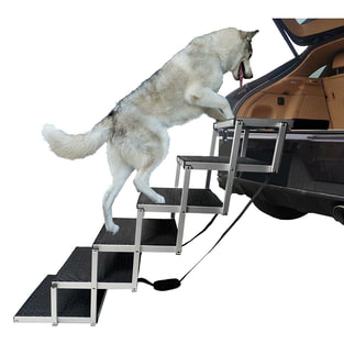 Aluminium Hundetreppe