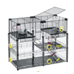 Cage pour rongeurs Multipla Crystal gris
