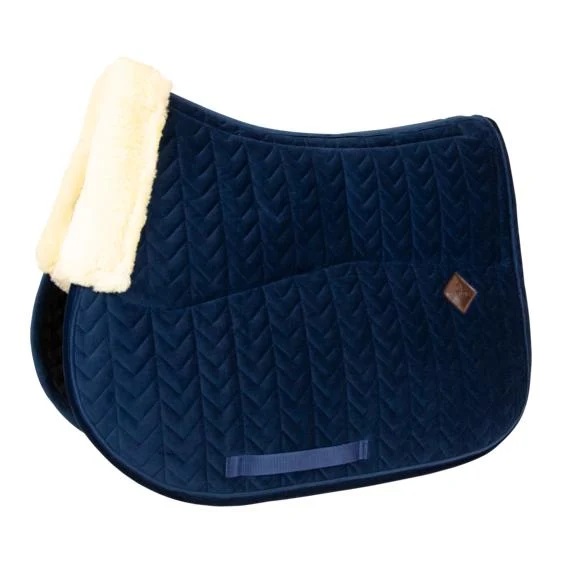 Skin Friendly velvet jumping saddle pad