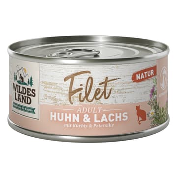 Feline Filet Adult Huhn & Lachs mit Kürbis
