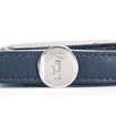 Hermitage Vitello leather Dog leash in blue