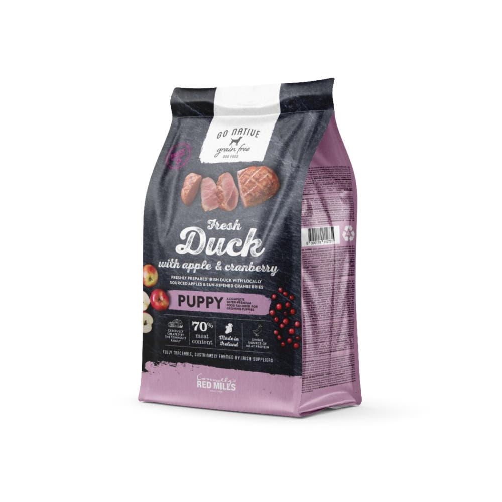 Puppy with Organic Duck Dry Dog Food