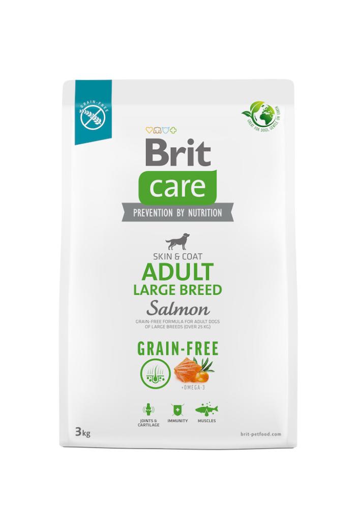 Care Dog Grainfree - Large Breed - Salmon - Skin & Coat