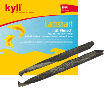 Lachshaut mit Fleisch 50 cm