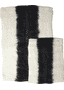 Tapis Ombré Noir/Blanc