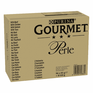 Perle Erlesene Streifen 96 x 85g - Mega-Jumbo Pack