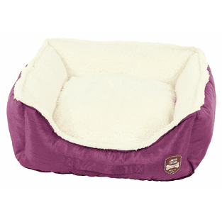 Hunde- und Katzenbett Prinzi, violett