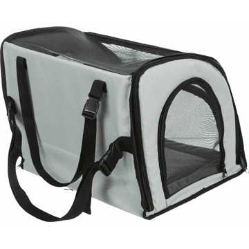 Dog car seat with net