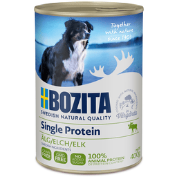 Dog Single Protein Paté avec élan