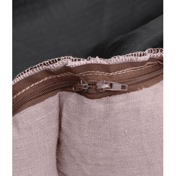 Hundebett Ronny Leinen Dusky Pink L