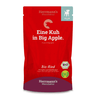 Selection Welpen Bio Rind mit Apfel und Haferflocken