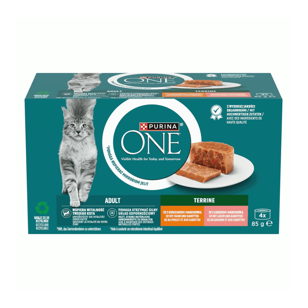 Terrine Adult Poulet & Carottes / Saumon & Carottes