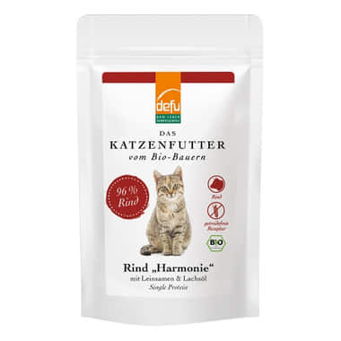 Katze Bio-Rind Harmonie