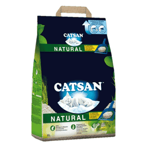 Natural clumping litter