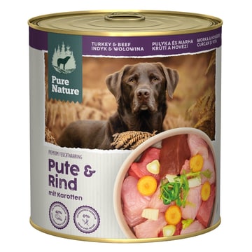 Dog Adult Pute & Rind mit Karotten