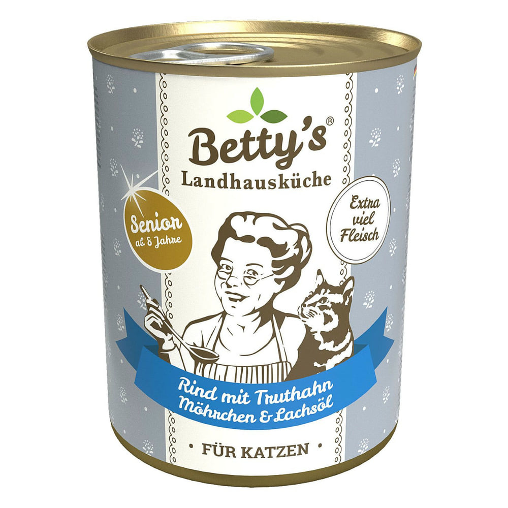 Senior Rind mit Truthahn