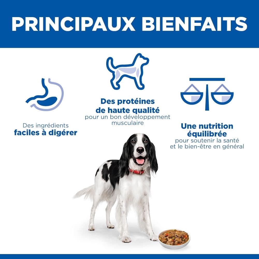Canine Adult 1-6 Delicious Cuisine with chicken & added vegetables boîte