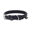 Leather collar black