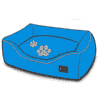Couverture de lit pour chien et chat Nio28, bleu