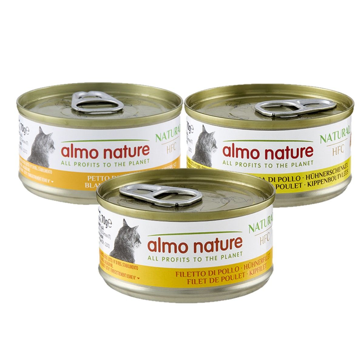 HFC Natural / Huhn pur, 24x70g