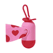 Kotbeutelspender Set Crush & Blush, 7 Rollen