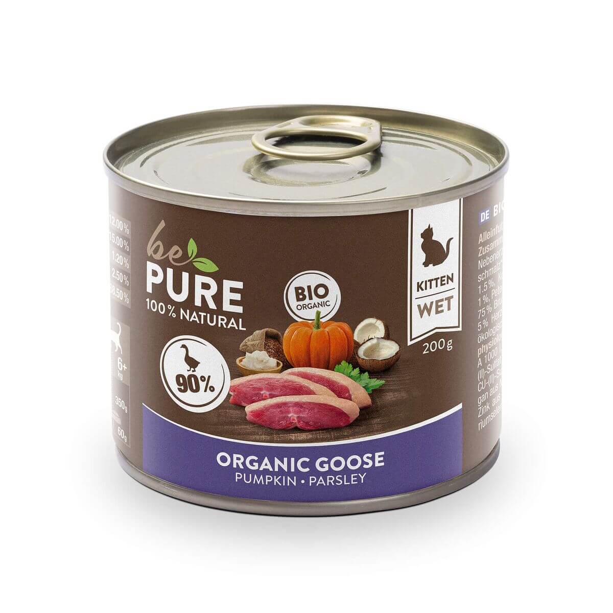 Cat Organic Goose Bio Kitten + potiron