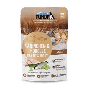 Cat Pouch Kaninchen & Forelle