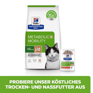 Feline j/d Metabolic + Mobility Frischebeutel