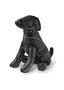 Manteau pour chien Snowskin noir