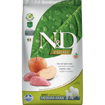 Canine Adult Medium/Maxi Wildschwein Apfel