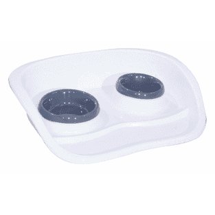 Pet Service-Set, granit / grau