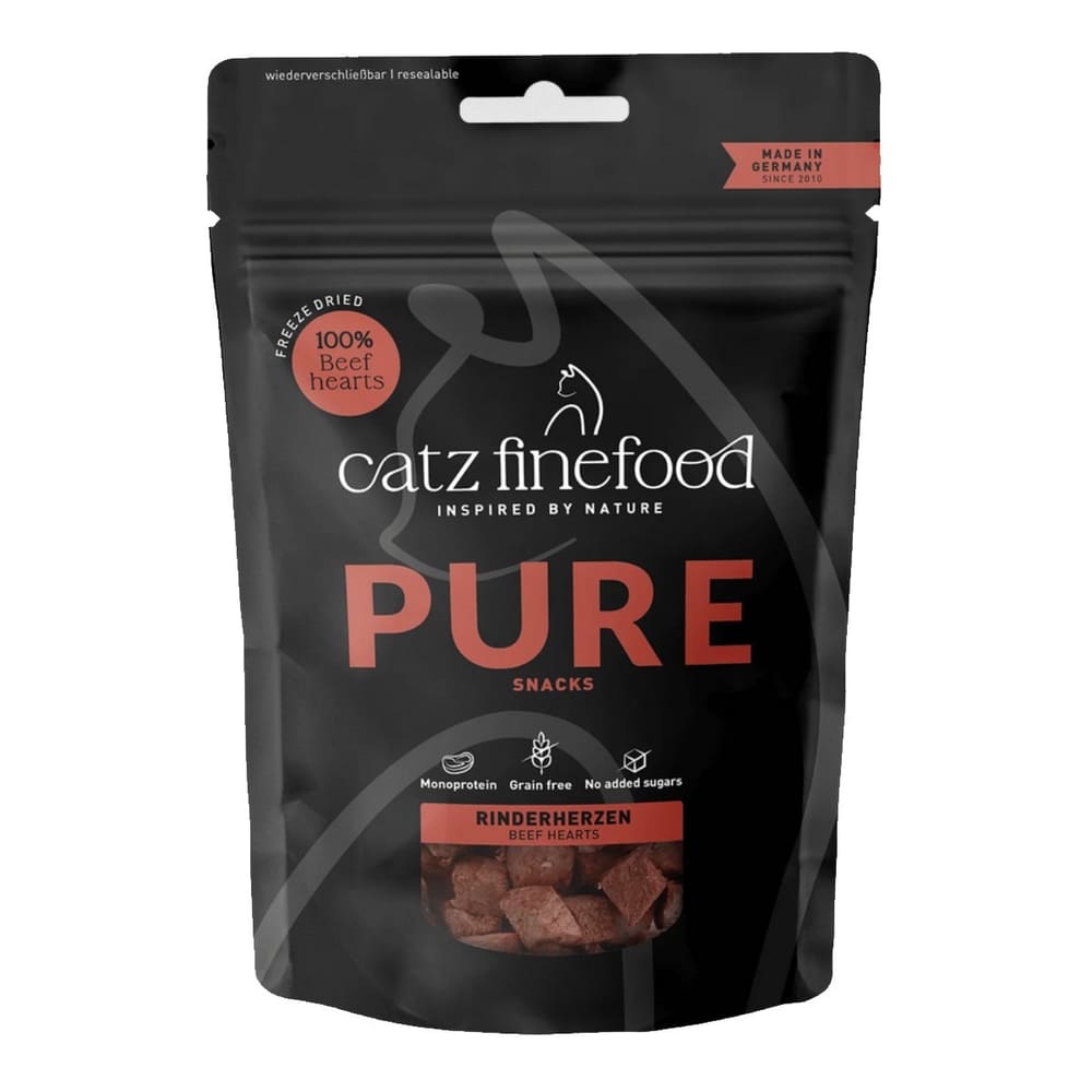 Pure Snacks Rinderherzen