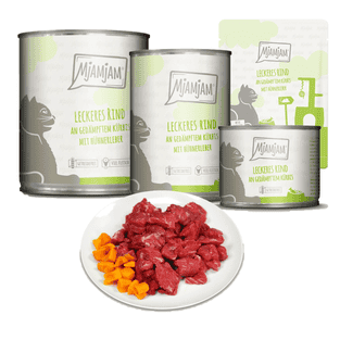 Leckeres Rind (Bœuf & Courge vapeur)