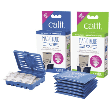 Magic Blue filtre à litière pour chats