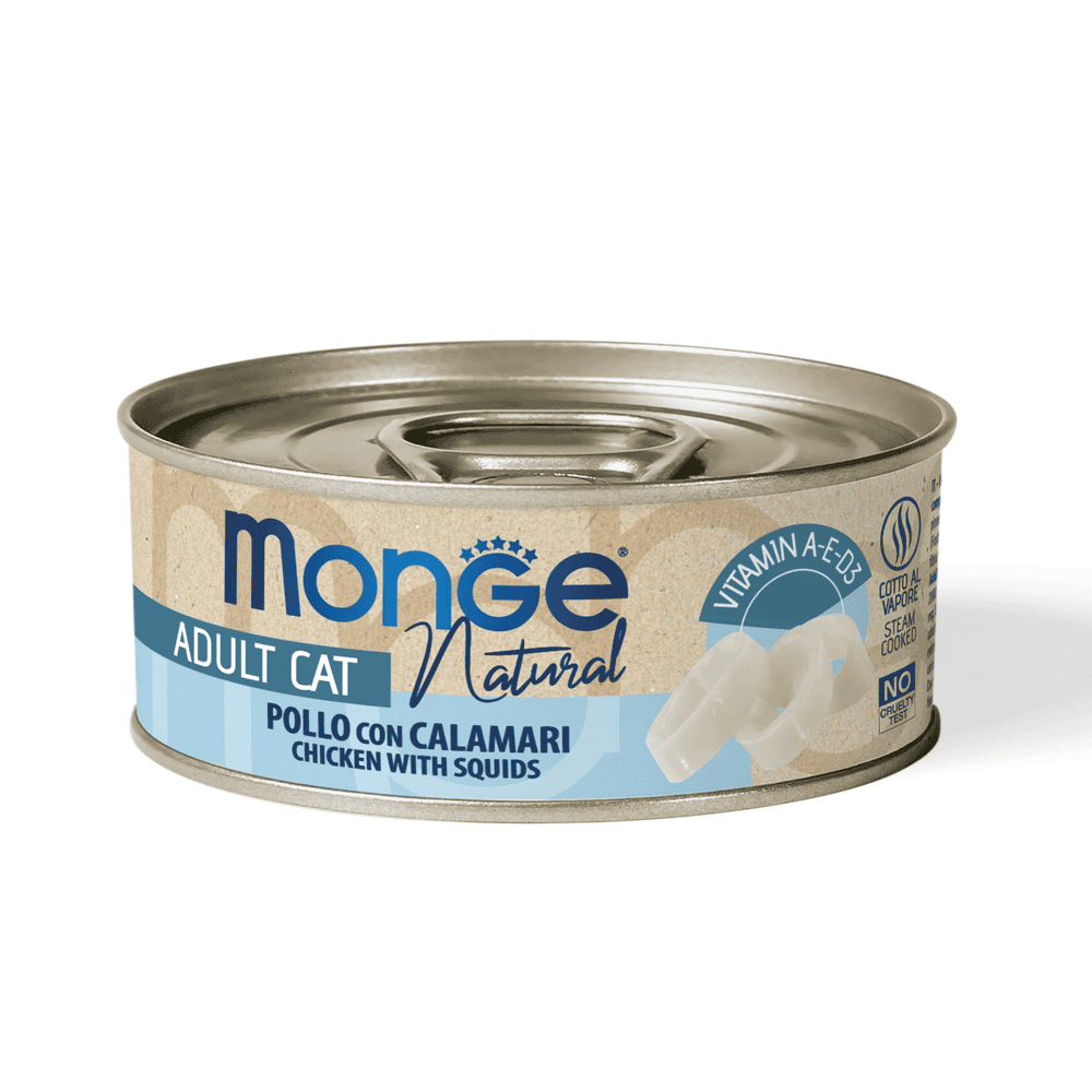 NATURAL Cat,  Poulet avec Calamars