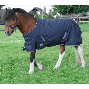 Couverture de pluie pour shetland - bleu marine