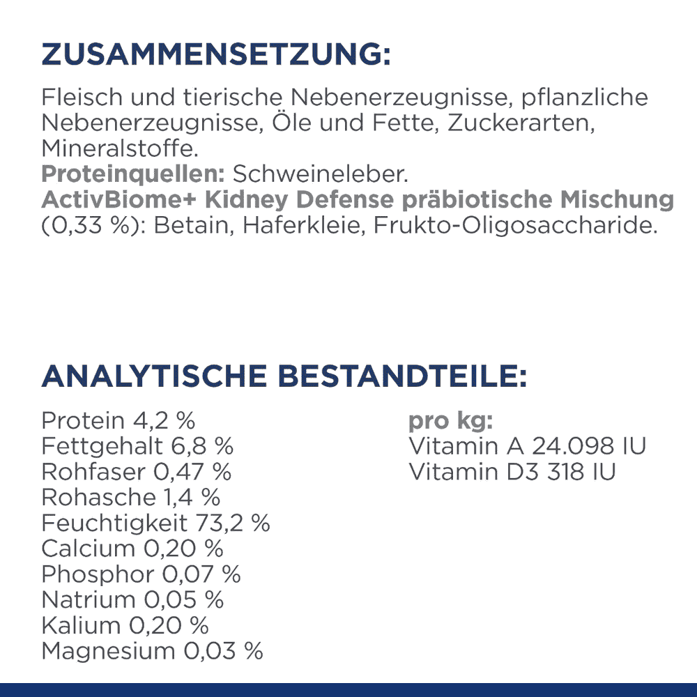 Canine k/d Kidney Care Original - Dose