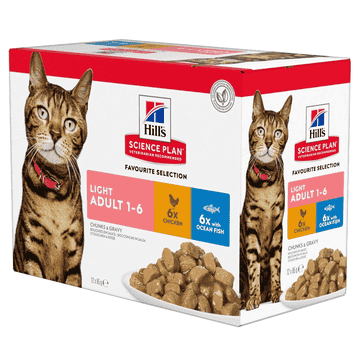 Feline Favourite Selection Light Adult - Frischebeutel