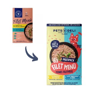 Adult Filet Menü Multipack Huhn, Thunfisch