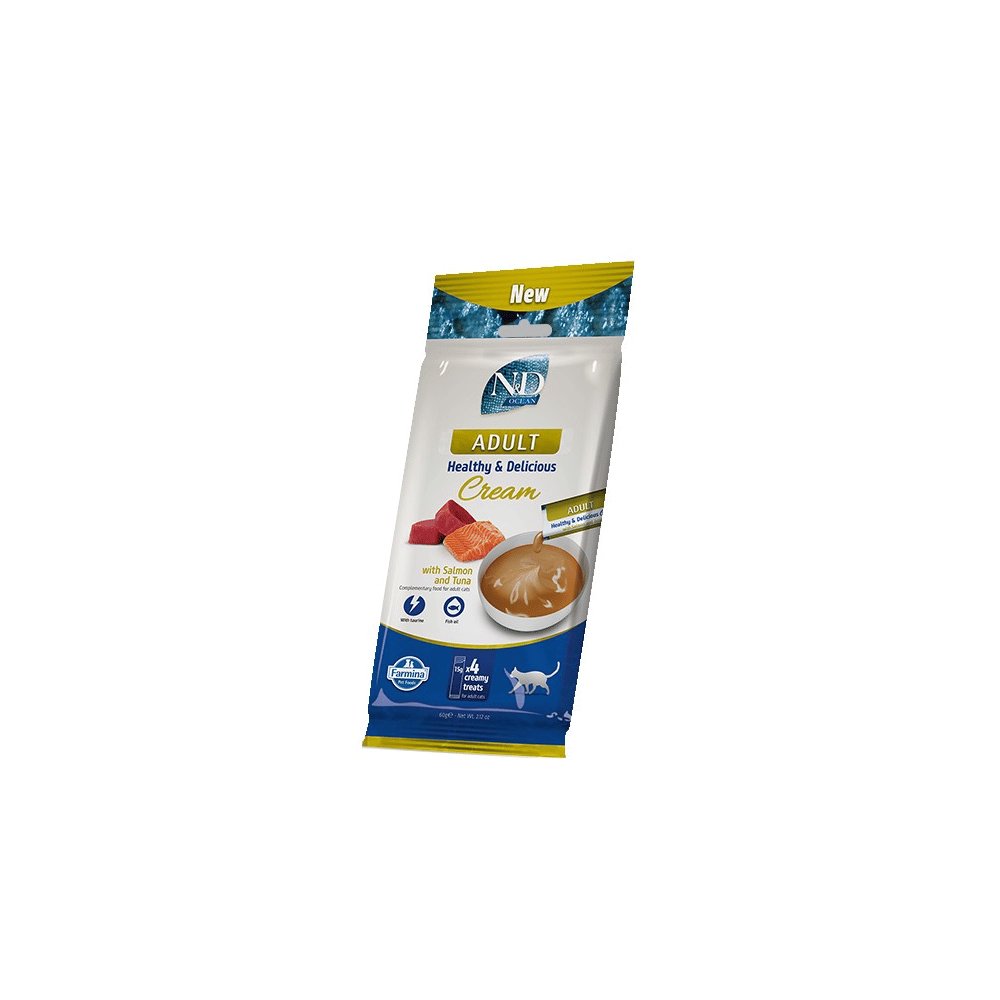 Feline Adult Cream mit Lachs und Thunfisch